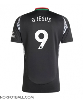 Billige Fotballdrakt Arsenal Gabriel Jesus #9 Replika Bortedrakt 2024-25 Kortermet